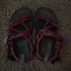 Chaco Kids Sandals - Black and Purple